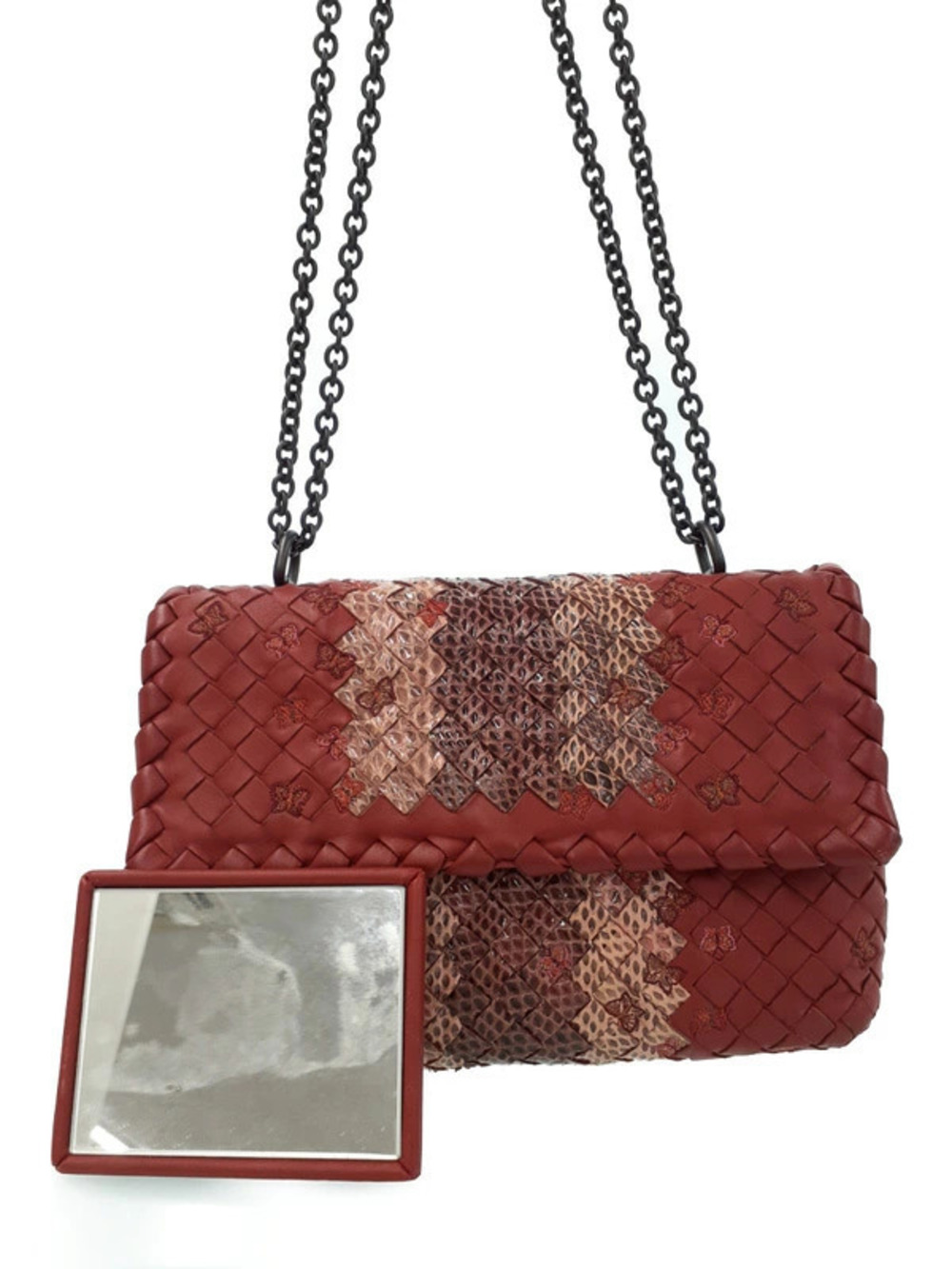 Bottega Veneta Intrecciato Chain Shoulder Bag
